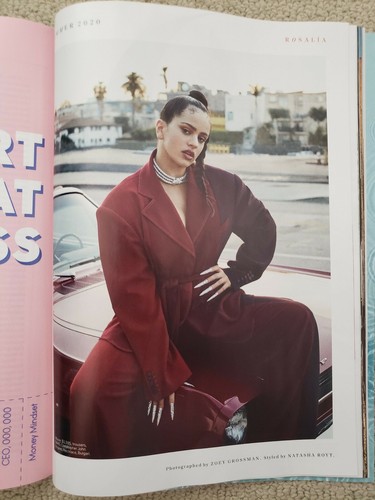 Rosalia, Stacey Abrams, Katie Searle, Hannah Ferguson Elle Magazine Summer 2020 - Picture 2 of 12