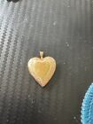 14k Gf Gold Engraved Heart Locket