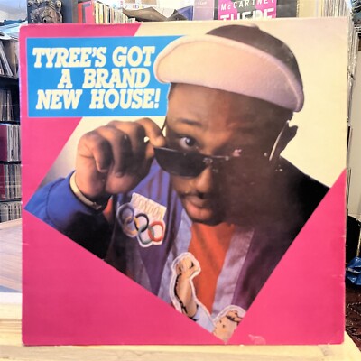 [EDM/DANCE]~VG+ LP~TYREE~Tyree's Got A Brand New House!~[1989~FFRR~UK IMPORT]