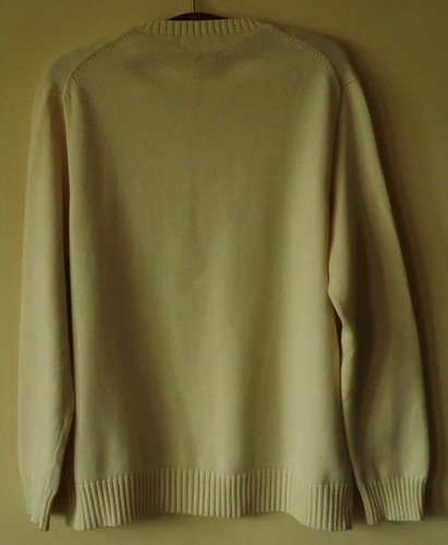 Suéteres Ralph Lauren talla XL cuello redondo para hombre marfil - Imagen 5 de 12