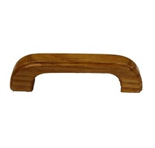 Pack Of 4 Wooden D Handles Beech Varnished 96mm