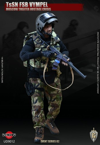 UJINDOU UD9012 Russia TsSN FSB VYMPEL Moscow Theater Hostage Crisis 1/6 FIGURE - Picture 4 of 12