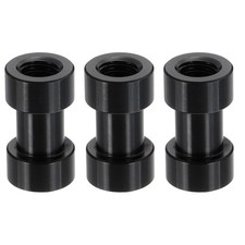 3pcs 1/4" to 3/8" Female to Female Camera Spigot Screw Converter Tripod Adapters