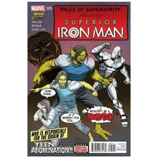 Superior Iron Man #5 Marvel comics NM [r|
