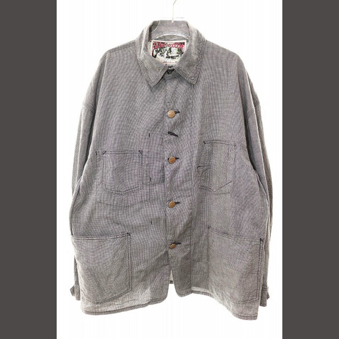 St. Michael SAINTMICHAEL × BERBERJIN BB_DENIM JKT STRIPE