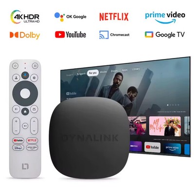 Google TV Box mit Netflix 4K Streamer wie der THOMSON 270 Google TV 12.0