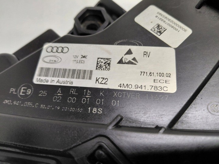 Audi Q7 4M II Phares LED Matrix Avant Gauche 4M0941783C | eBay