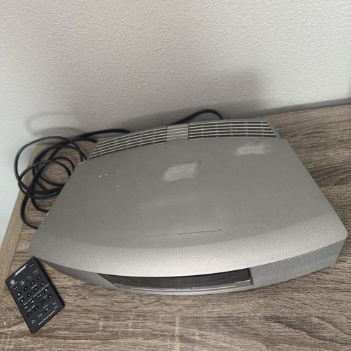 Bose Wave Music System CD Player Clock Radio W/ Remote Tested Works Model AWRCC1 - Picture 8 of 13