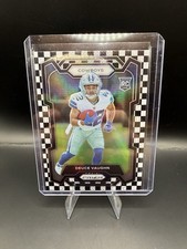 2023 Panini Prizm - Rookies Deuce Vaughn #324 Black & White Checker Prizm (RC)