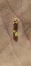 2 Beautiful  Gold Nuggets Equaling .33 G