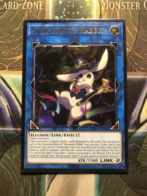 #ad #ad *** SILHOUHATTE RABBIT *** ULTIMATE RARE OTS PACK OP27 EN002 YUGIOH $11.95