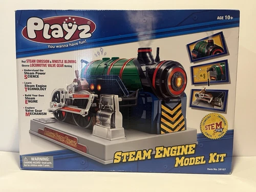 Never used Playz Steam Engine Model Kit