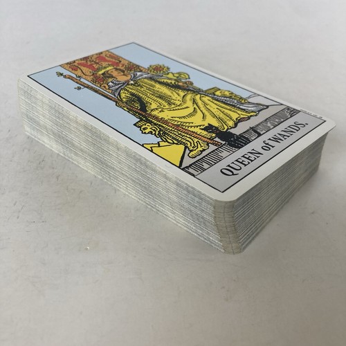 Vintage 1971 Rider Tarot 78 Card Deck by Pamela Colman Smith With Box & Booklet - Picture 9 of 13