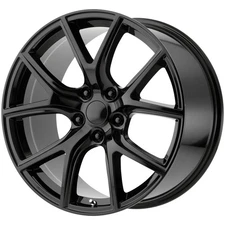 Replica PR181 Track Hawk 20x9 5x5" +34mm Gloss Black Wheel Rim 20" Inch