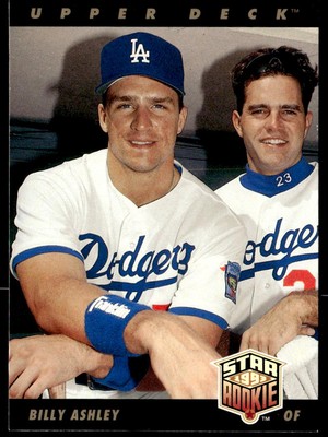 1993 Upper Deck #22 Billy Ashley Los Angeles Dodgers Star Rookie