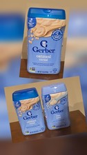 New Lot of 3 Gerber Single-Grain Oatmeal  Rice 32oz Total 2x 8oz 1x16oz 