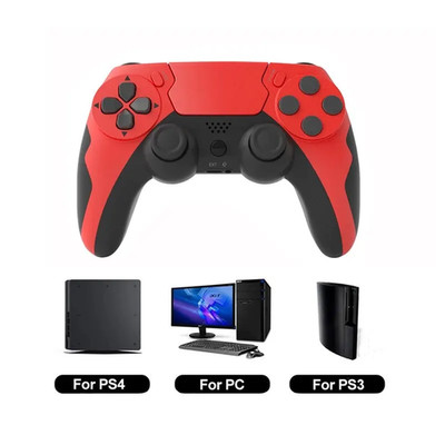 GAMINJA P48 Wireless Gamepad, 6-Achsen-Gyroskop, Dual-Vibration, PS4 PS3 PC