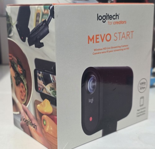 Logitech Mevo Start Wireless 1080p Hd Live Streaming Camera/ Black - Picture 8 of 10