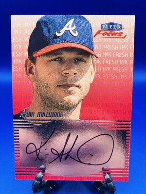 2000 Fleer Focus - Freshink Kevin Millwood Auto Autograph Signature