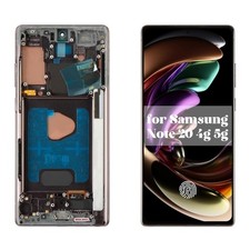 OLED For Samsung Note 20 LCD Display Touch Screen Replacement N980 N981  Frame
