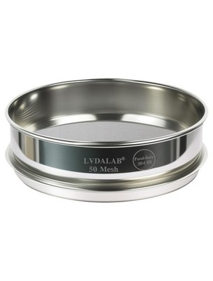 All 304 Stainless Steel 60 Mesh Test Sieve (0.3mm Aperture), 8 Inch/20cm Diam...
