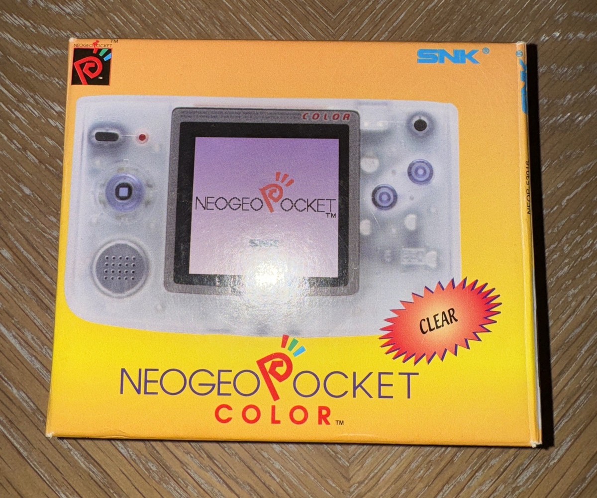 NEOGEO POCKET COLOR クリスタルクリア ネオジオポケットカラーN