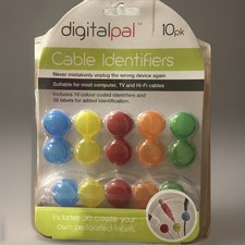 Multicoloured Computer/PC Cable Identifier 