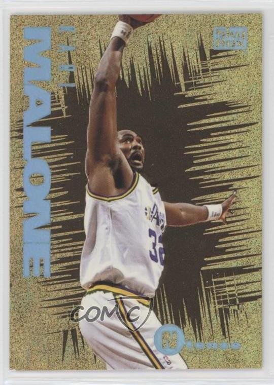 1994-95 Skybox Emotion Ntense Karl Malone #5 HOF