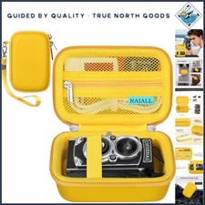 CHUZHAO Vintage Mini Digital Camera TLR Style Retro Point Shoot Pocket Case Only