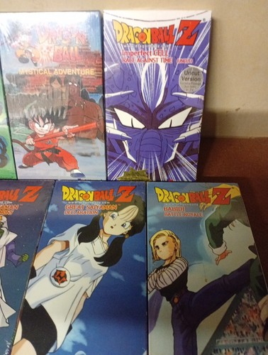 7 Dragon Ball Z VHS Tapes SEALED Funimation Vintage Retro Lot Set - 第 5/7 張圖片