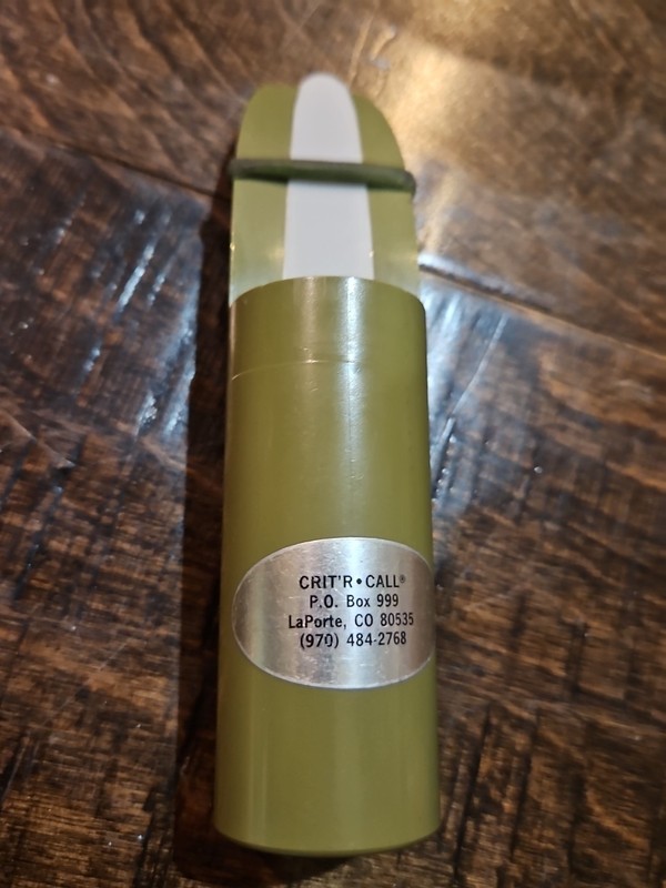 Vintage HTF Deer Calls BY CRIT R CALL 🔥🔥