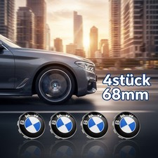 4x BMW Embleme 68mm Nabendeckel Felgendeckung Radnabenkappen 36136783536