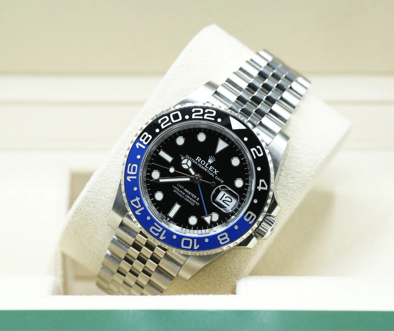 Rolex — Rolex Steel GMT Master 2 ‘Batgirl’ 126710BLNR 2025 Unworn Model Full Set