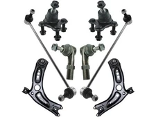 Front Control Arm Ball Joint Tie Rod and Sway Bar Link Kit For VW GTI YH184XT