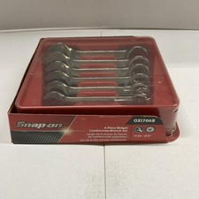 Snap On Tools Oxi706b 6pc 12pt Sae 716-34 Midget Combination Wrench Set New