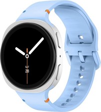 Soft Silicone Strap Compatible with Samsung Galaxy Watch 8 40mm 44mm