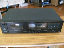 Luxman K-100 2 Head Cassette Deck Recorder Tested Great Working Condition