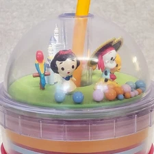 Disney Kingdom of Cute Dome Tumbler Cup with Straw Designed By Jerrod Maruyama 