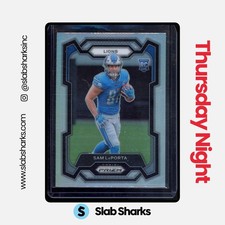 2023 PANINI PRIZM #332 SAM LAPORTA SILVER RC ROOKIE