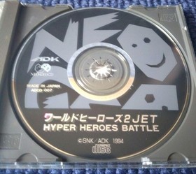 World Heroes 2 Jet SNK NEO GEO CD NGCD Japanese version Boxed w/ Manual Used