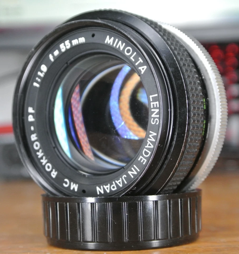 Minolta Rokkor PF 55mm Focal Camera Lenses for sale | eBay