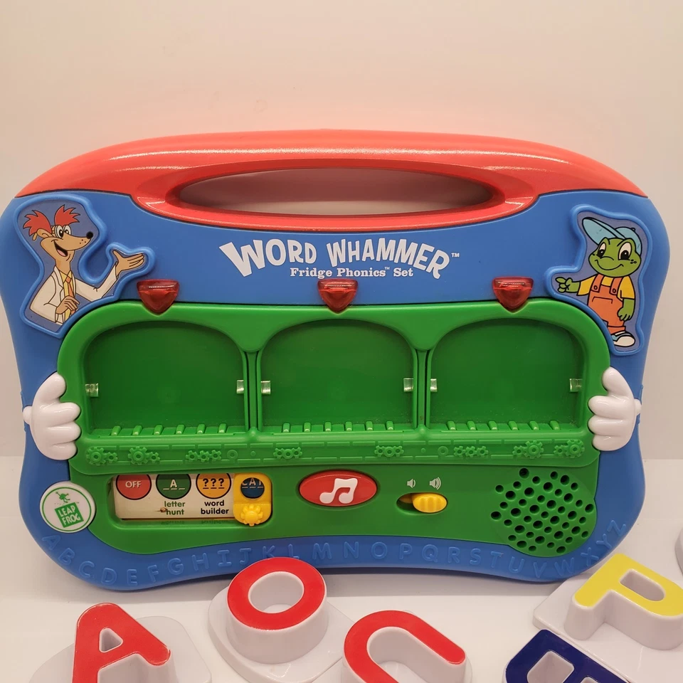 WORKING Leap Frog Word Whammer Fridge Phonics Set Magnetic Letters 2004 Kids - Image 2 of 4