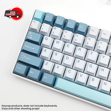126-Key Double Shot PBT Cherry Profile Keycaps for MX Mechanical Keyboards
