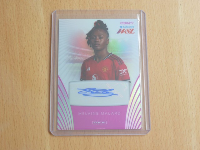 Panini WSL Eternity 2025/26 Manchester United Melvine Malard Auto Numbered 16/20