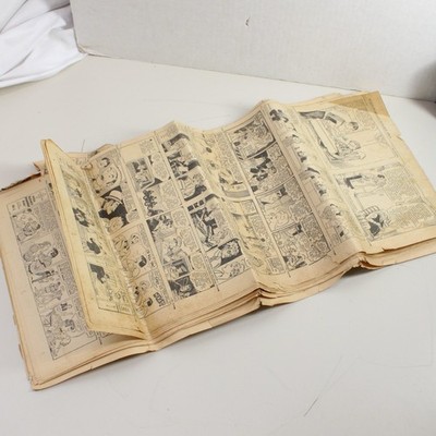 Lot of 29 Telegraph Herald Comic Sections March 1937 Li'l Abner Special Nurse
