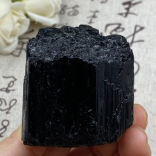 266g Natural Black Tourmaline Stones Raw Healing Crystals Lapidary Rocks