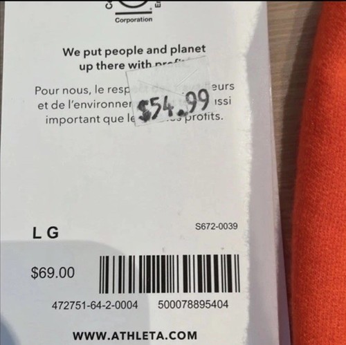 Athleta Mindset Sweatshirt Bright Orange Haze Women’s Size Large Super Soft - Picture 17 of 20