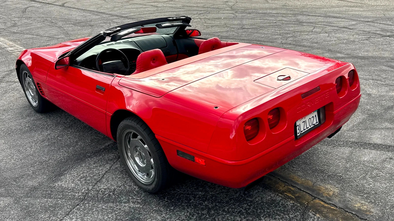 1995 Red Chevrolet Corvette   | C4 Corvette Photo 5