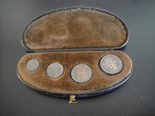 King Edward VII 1902 Maundy Money set in case of issue