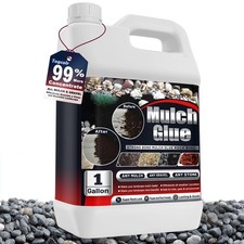 Mulch Glue for Landscaping - 1 Gallon Strong Adhesive Rock Glue for Landscapi...